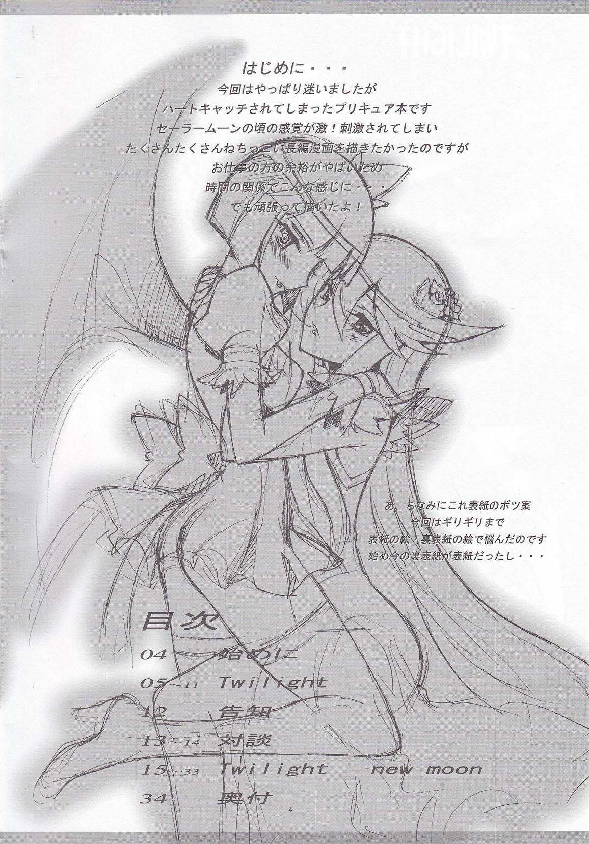 (C78) [Kaishaku ] Twilight ～Newmoon～ (Heart Catch Precure!) page 3 full