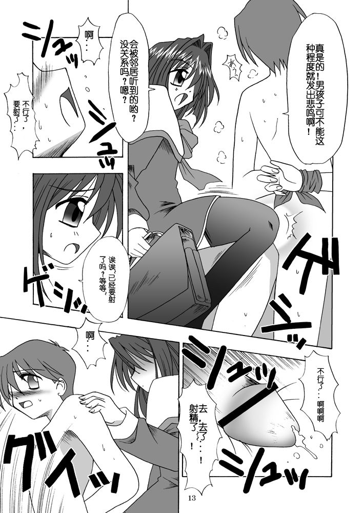 (C63) [MSIZE (Riumu)] Seme Kanon (Kanon) [Chinese] [百合勿忘草个人汉化] page 14 full