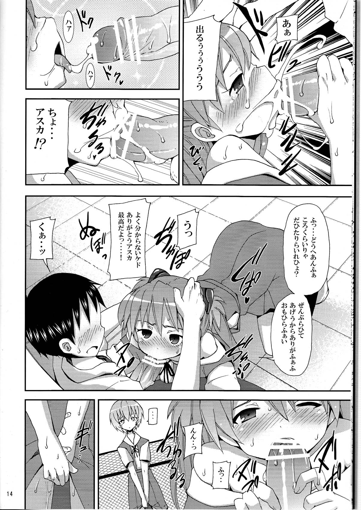 (C76) [Nounai Kanojo (Kishiri Toworu)] I Can (Not) Choose (Neon Genesis Evangelion) page 14 full