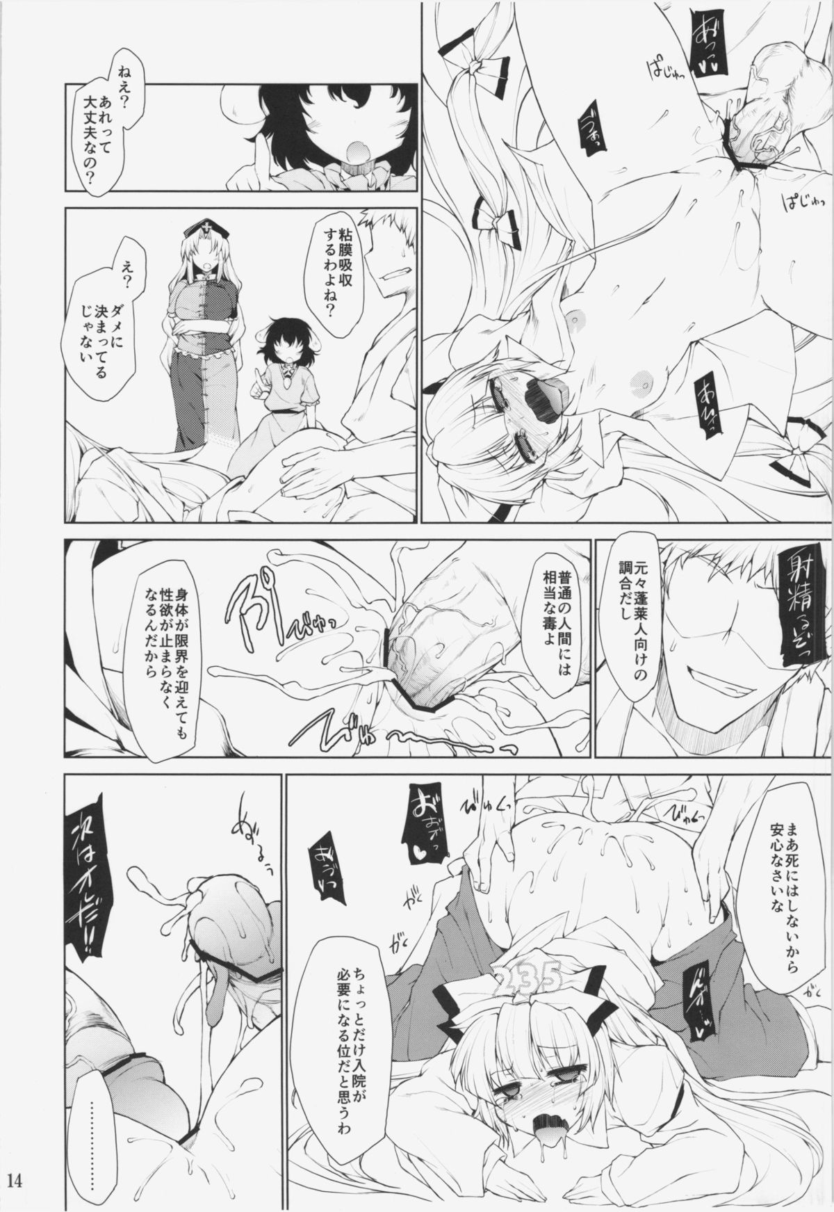 (C83) [IncluDe (Foolest)] Nonde Nonde Nomarete Nonde (Touhou Project) page 14 full