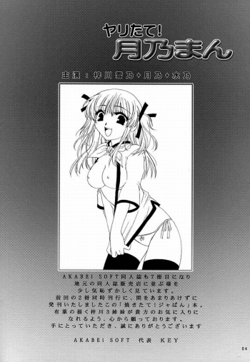 [AKABEi SOFT (ALPHa)] Yaritate! Tsukinoman (Yakitate!! Japan) - page 3