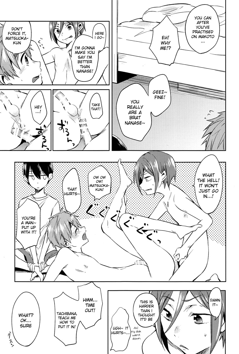 (Renai Jiyuugata! entry4) [American☆Rock (Kotarou)] Kodomo no Oasobi (Free!) [English] [Anonymous] page 26 full