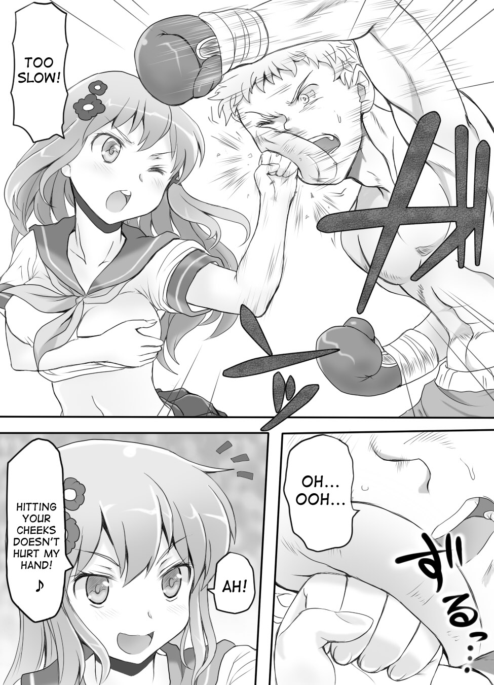 [Mitsunoho] Naburi Tokidoki Shasei ~Kouhai no Joshi ni Makete Shasei Saserareta Ore~ [English] [desudesu] [Digital] page 16 full