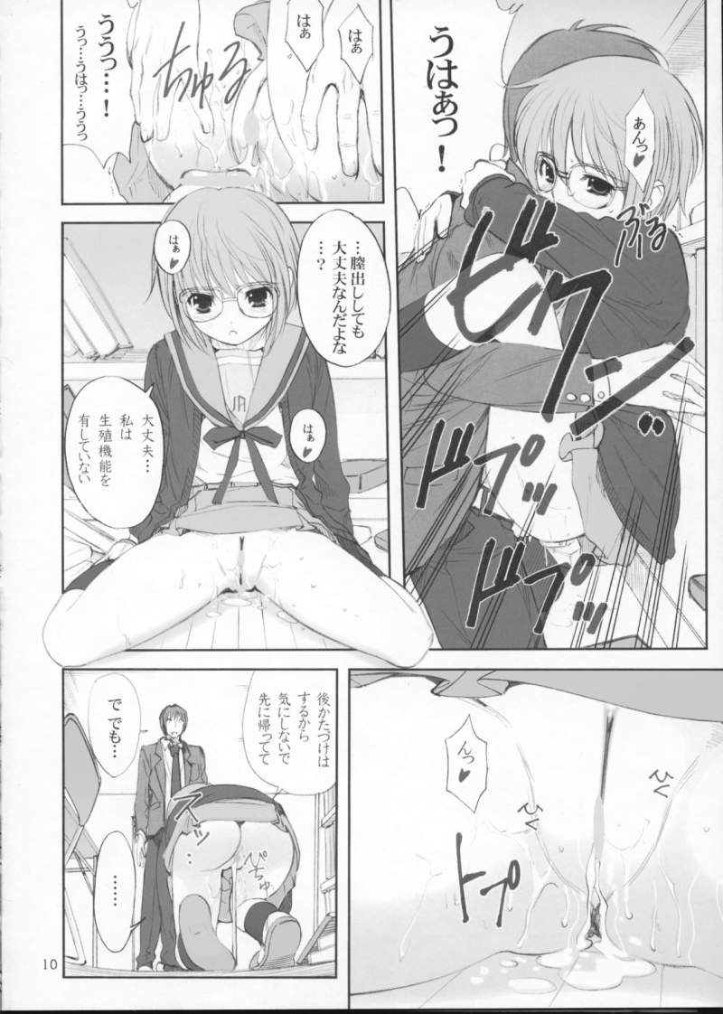 (C71) [Oh!saka Spirits (Aiyama Toshikazu, Ugeppa)] ROSEN RITTER (The Melancholy of Haruhi Suzumiya) page 10 full