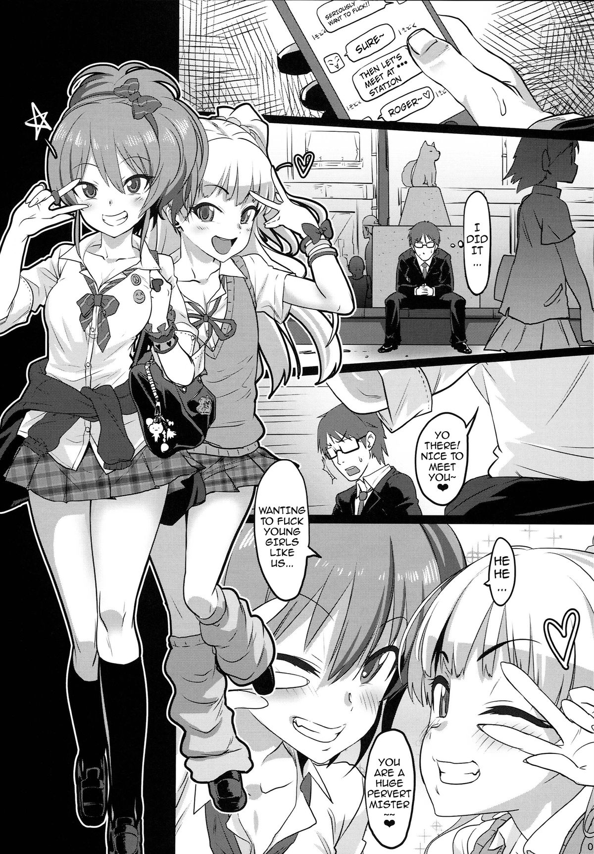 (C87) [PIANIISHIMO (Pija)] TOKIMEKI Enkou RHYTHM | TOKIMEKI Prostitution RHYTHM (THE IDOLM@STER CINDERELLA GIRLS) [English] [Doujin-Moe] page 4 full