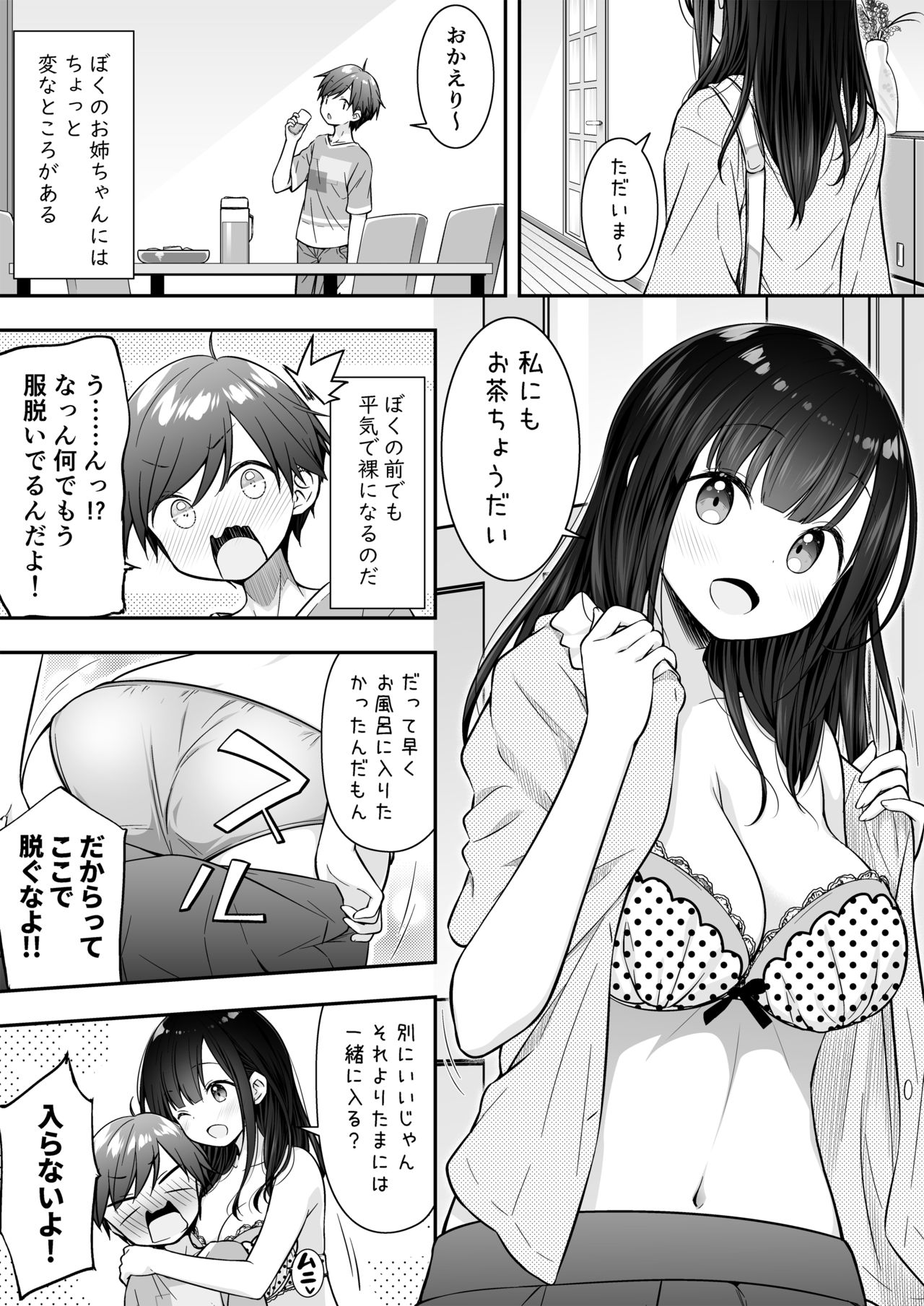 [Purapanda Oukoku (Purapa)] Razoku no Onee-chan ni Yuuwaku sarete Ecchi shichatta Ohanashi [Digital] page 3 full