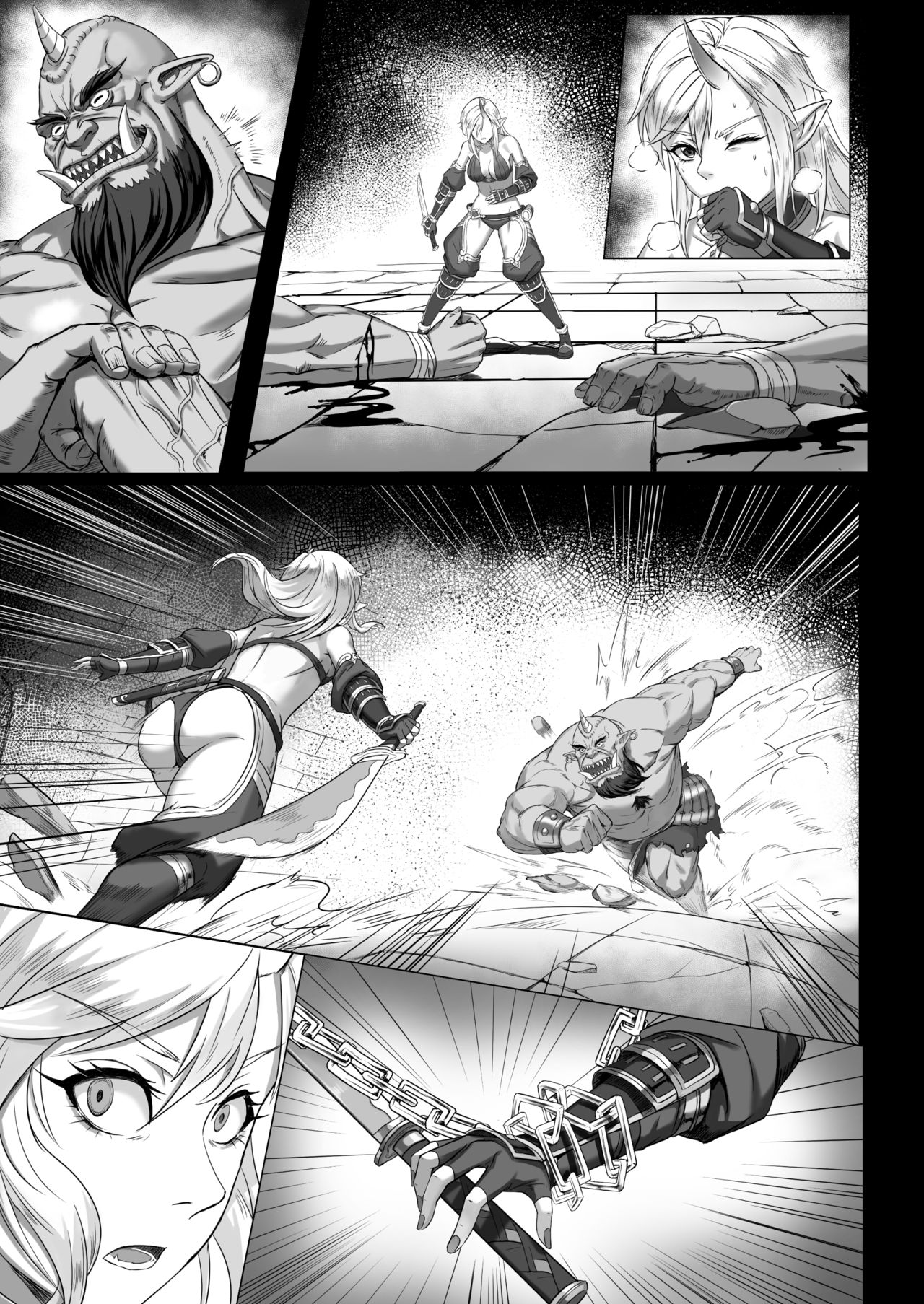 [Seikei Doujin (Yan)] Toubatsu Note Orc Leader Hen [Digital] page 51 full