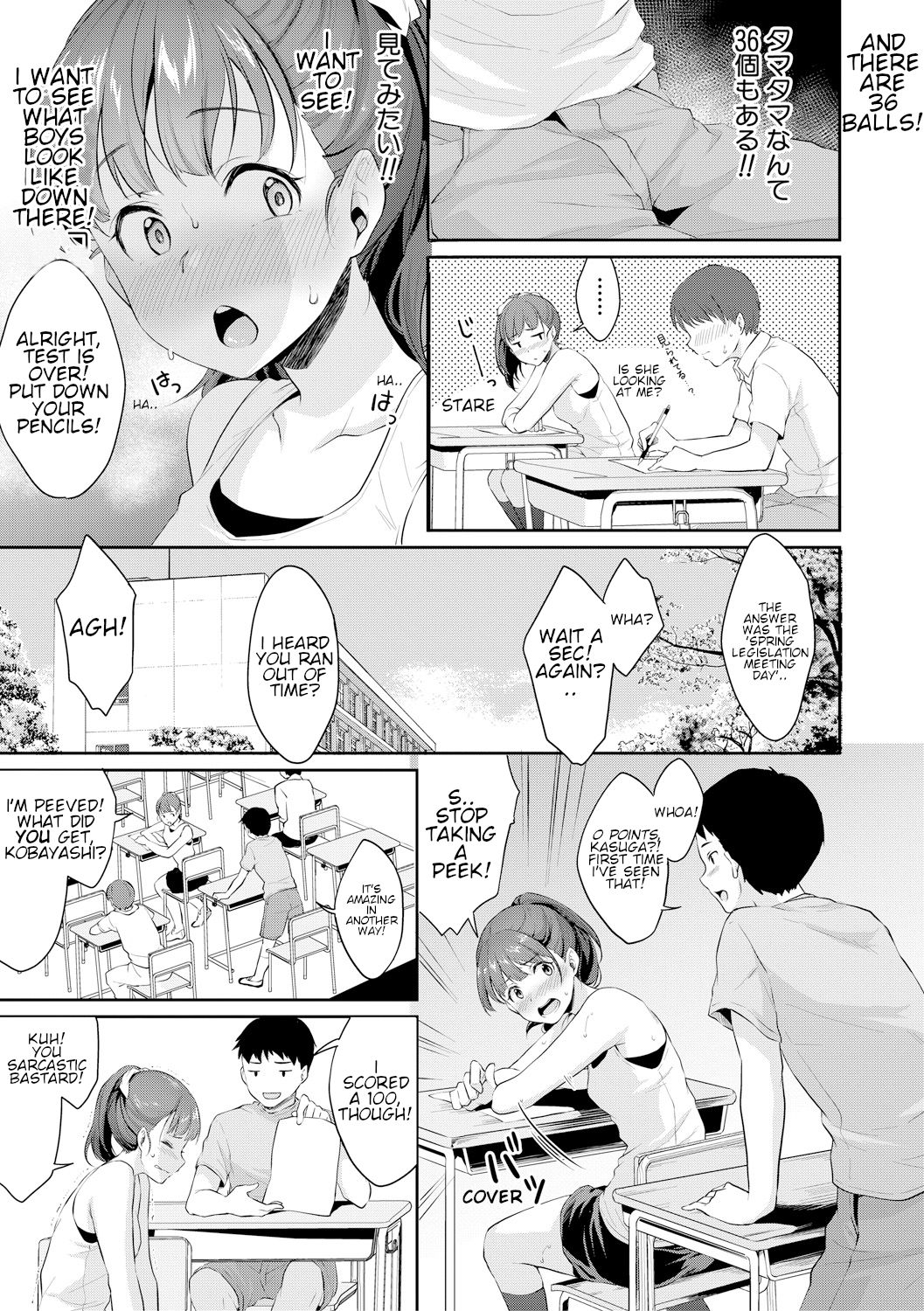 [Meganei] Shishunki no obenkyou | Puberty Study Session (COMIC Shingeki 2019-01) [English] [Shippoyasha] [Digital] page 3 full