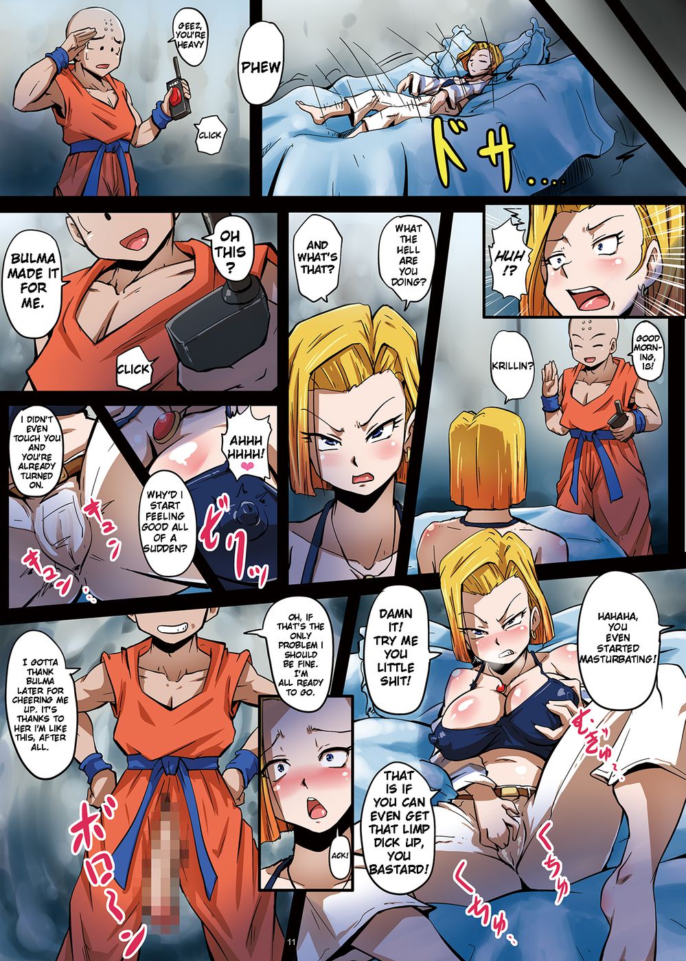 The Plan to Subjugate 18 -Bulma and Krillin's Conspiracy to Turn 18 Into a Sex Slave page 12 full