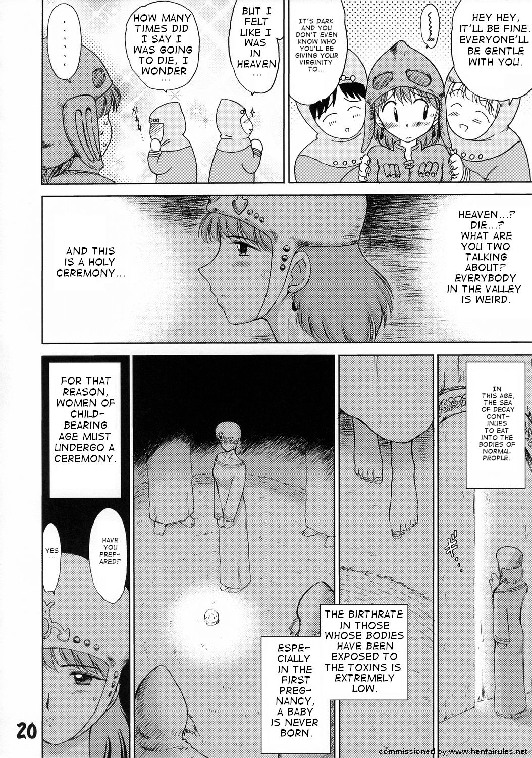 [Kuroinu Juu] Holy Ceremony (Nausicaa of the Valley of the Wind) [English] page 2 full