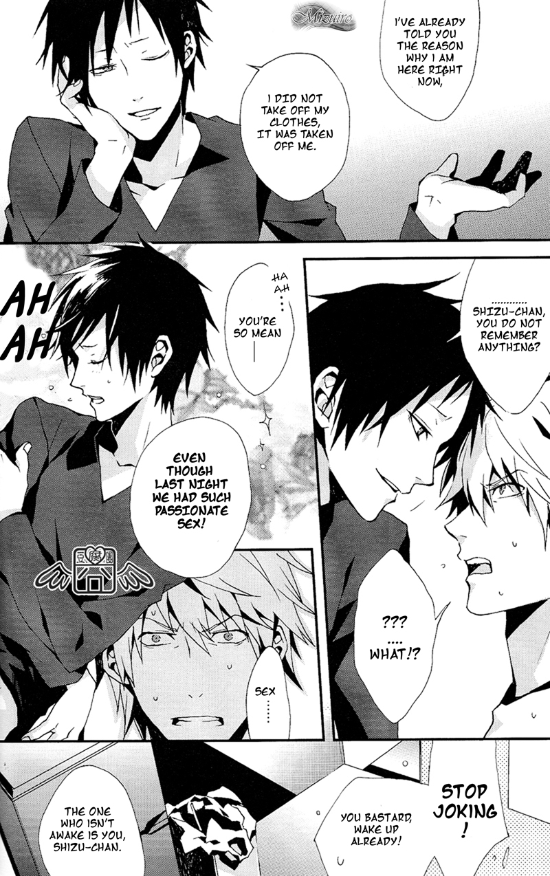 (SUPER19) [inumog (Fujino, Marumo)] PLAY TUNES (Durarara!!) [English] [Mizuiro] page 9 full