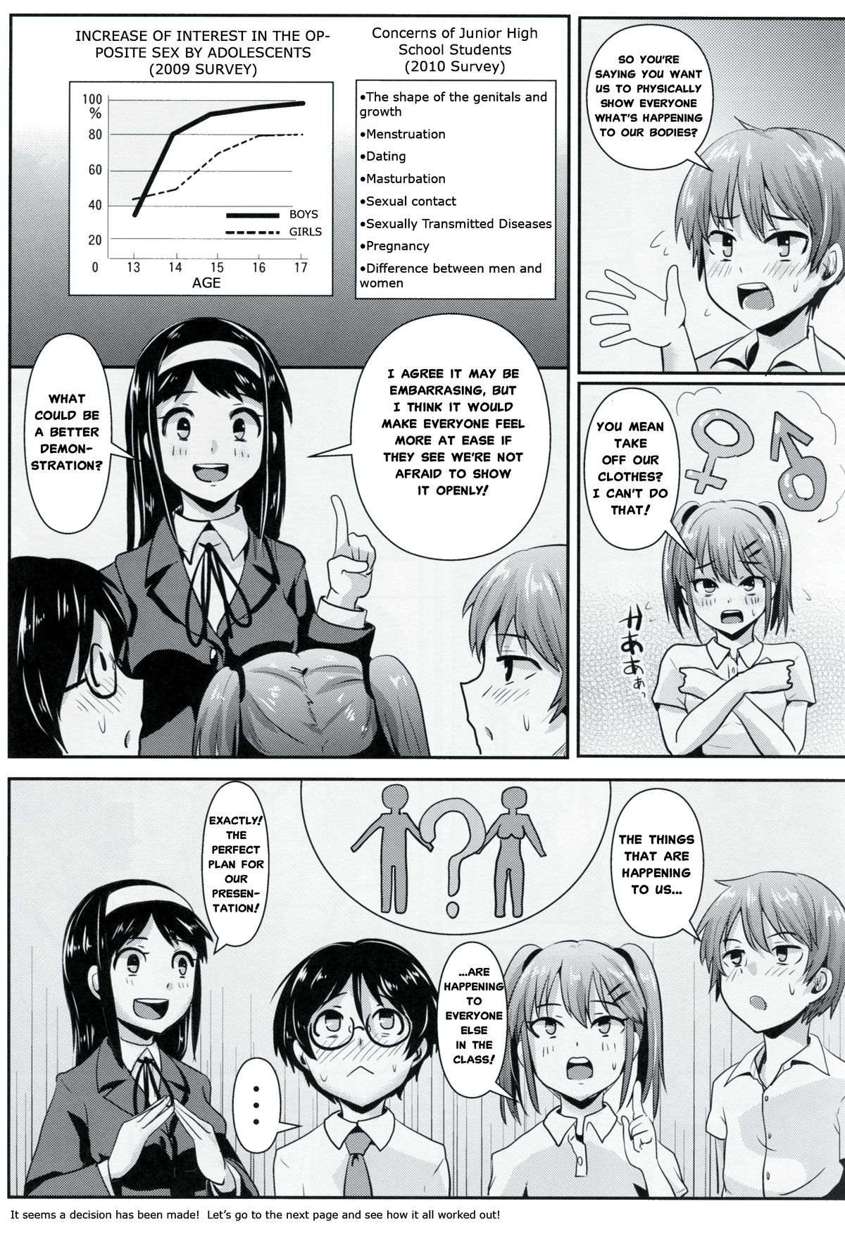 (C86) [H-SQUAD (Guglielmo)] Hokentaiiku Gakushuu Note ~Group Work Hen~ [English] page 6 full