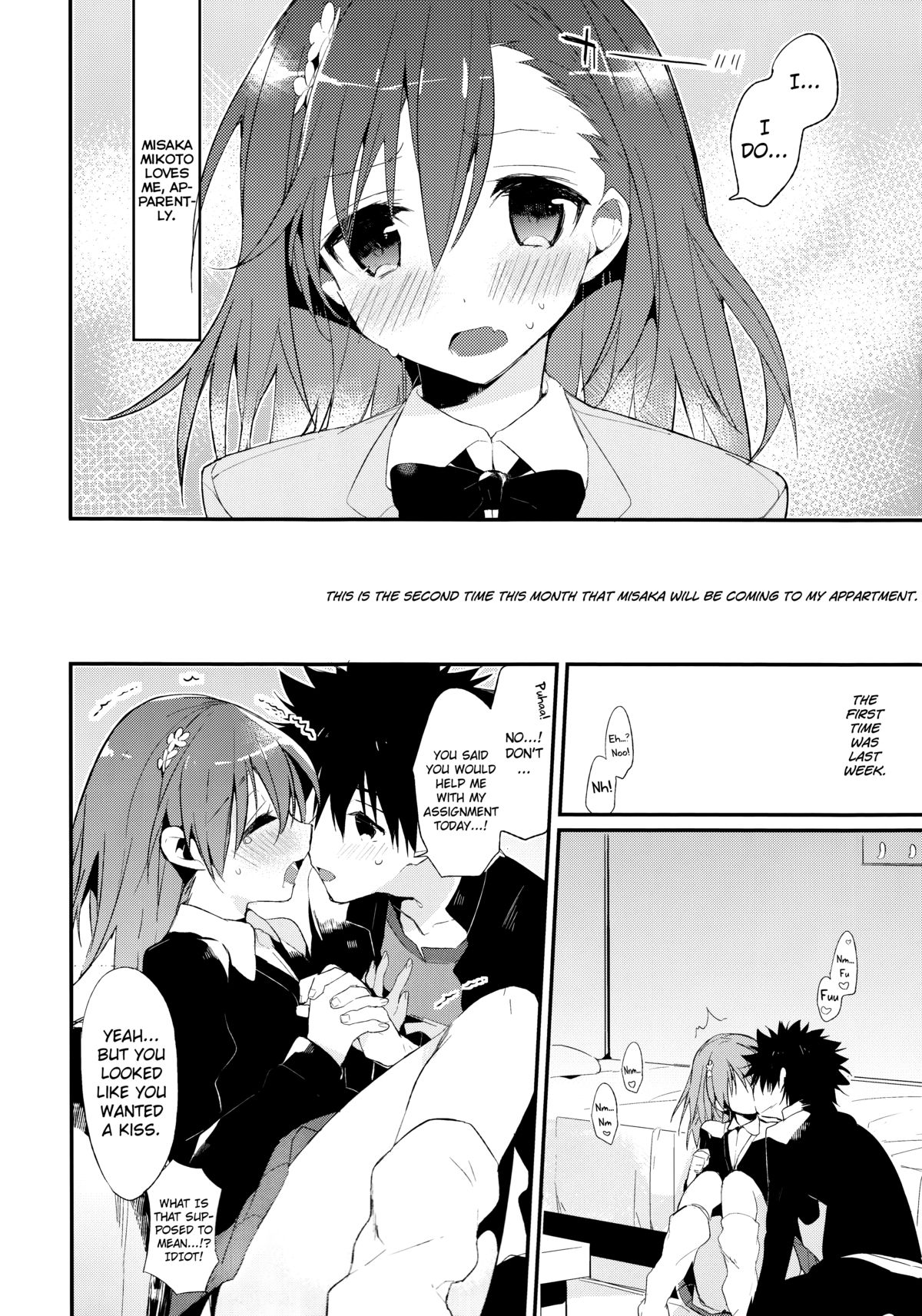 (C85) [atSD (Tsuneyoshi)] Mikoto to. 6 (Toaru Majutsu no Index) [English] [biribiri] page 5 full