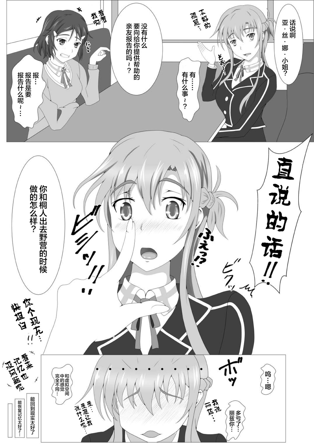 [Tree ga Muttsu (Mutuki Shin)] Senkou Yuugi (Sword Art Online) [Chinese] [不咕鸟汉化组] page 4 full