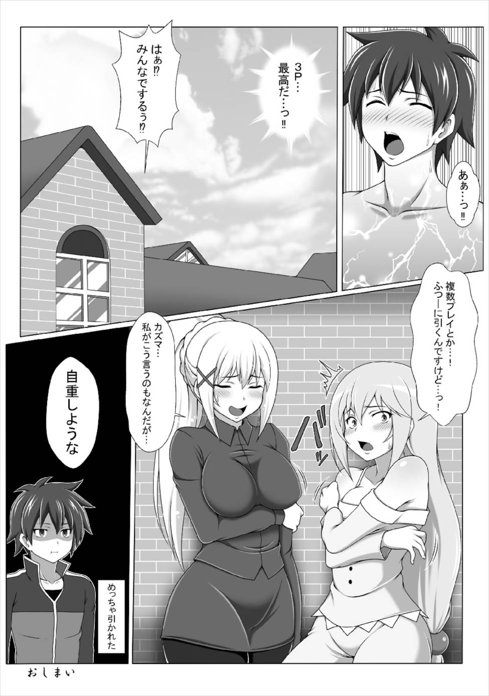 [Bad End RST (J-MAX JAPAN)] Kono Koukando nara Sorosoro Harem Ikerun ja ne?2 ~RST 06~ (Kono Subarashii Sekai ni Syukufuku o!) [Digital] page 21 full