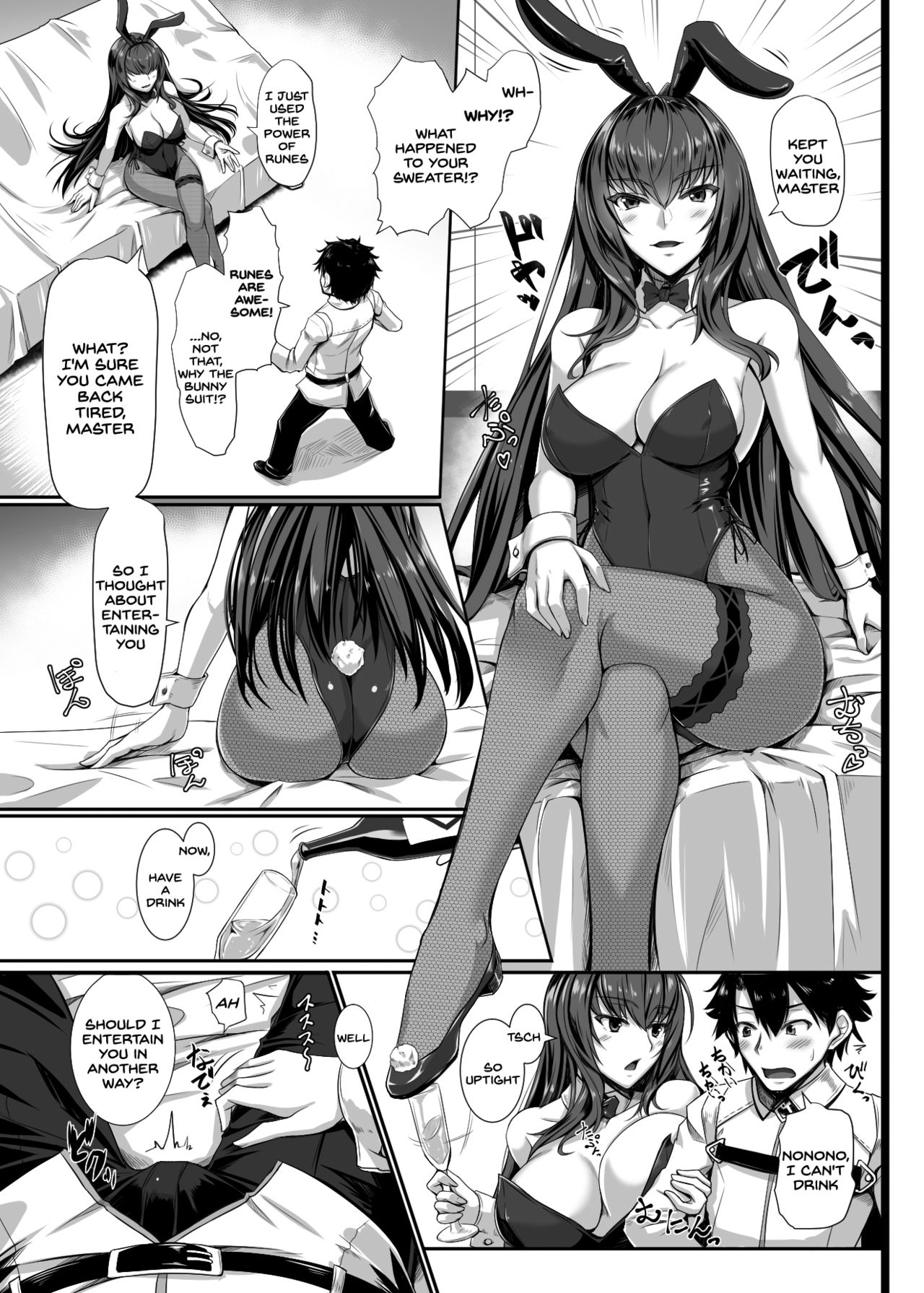 [Kuroshiro Desire (Akitsuki Karasu)] TateSweater Bunny April (Fate/Grand Order) [English] [SDTLs] [Digital] page 4 full