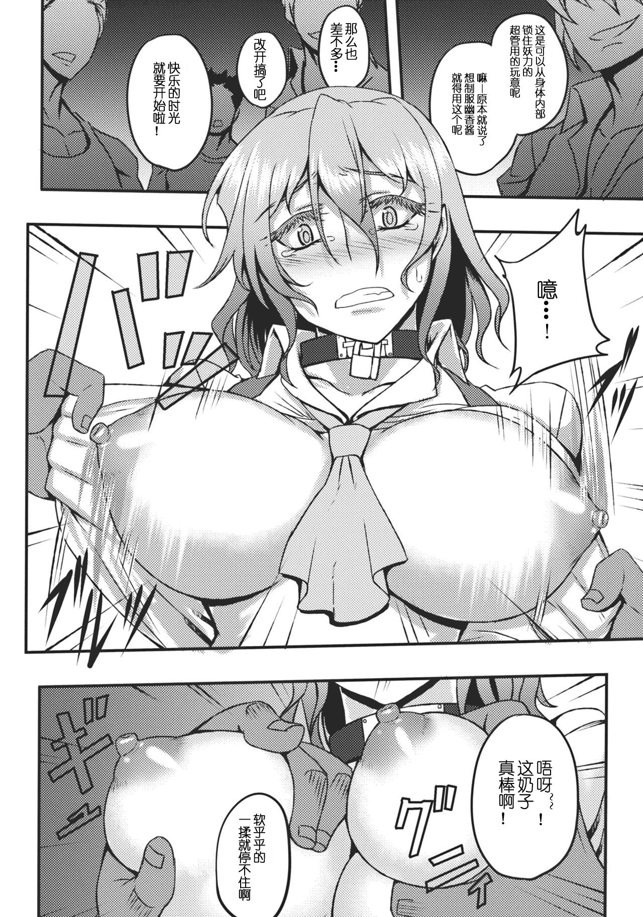 (C80) [Avion Village (Johnny)] Shigyaku Gensoukyou -Kazami Yuuka- (Touhou Project) [Chinese] [荷包汉化] page 8 full