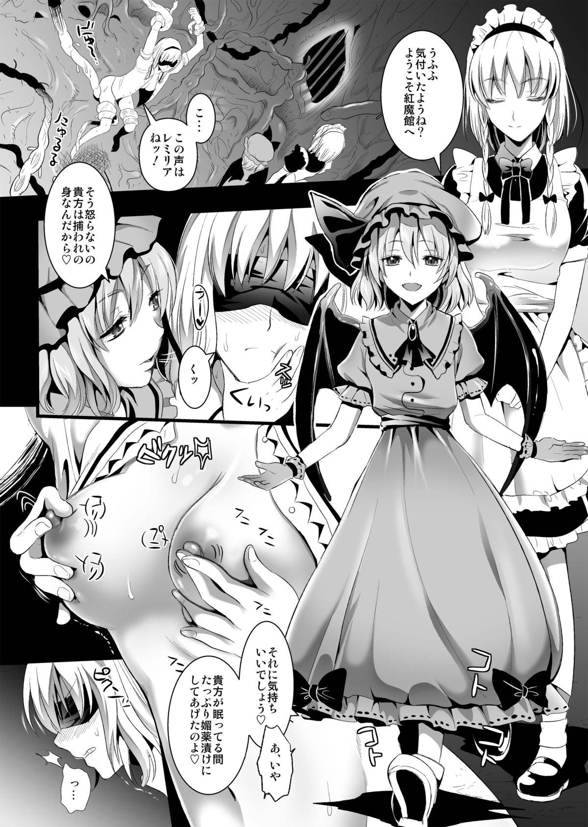 [YURIRU-RARIKA (Kojima Saya, Lazu)] Toraware Alice Kusonikubenki (Zenpen) (Touhou Project) [Digital] page 9 full