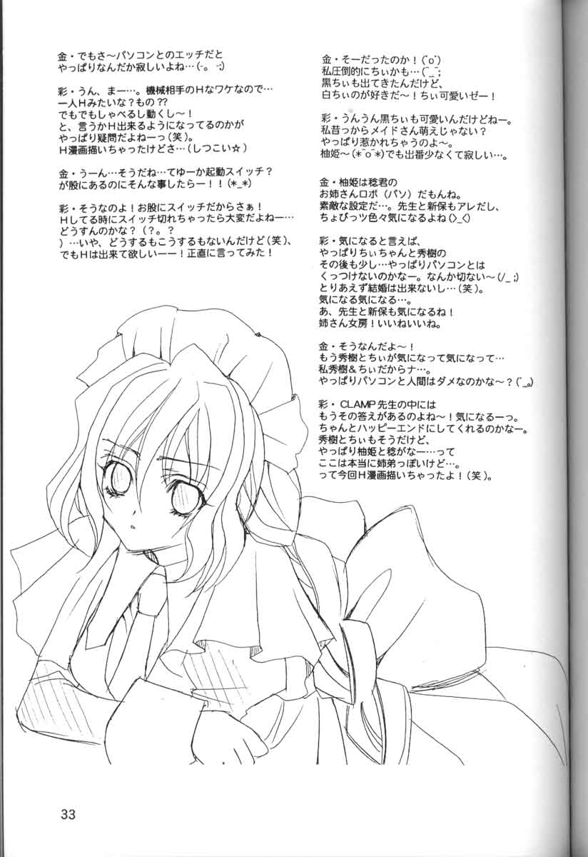 [NIKKA (Ibara Kinzou, Saita Manzou)] C-HOBIT (Chobits) page 32 full