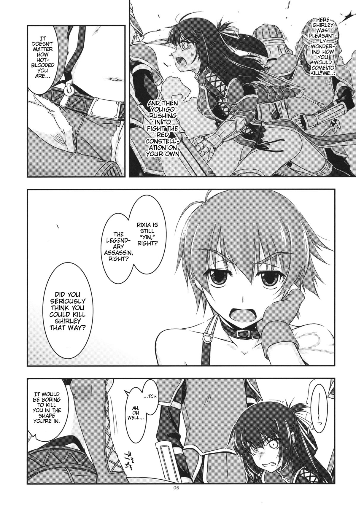 (COMIC1☆6) [ANGYADOW (Shikei)] Rixia Ijiri (The Legend of Heroes Ao no Kiseki) [English] page 5 full