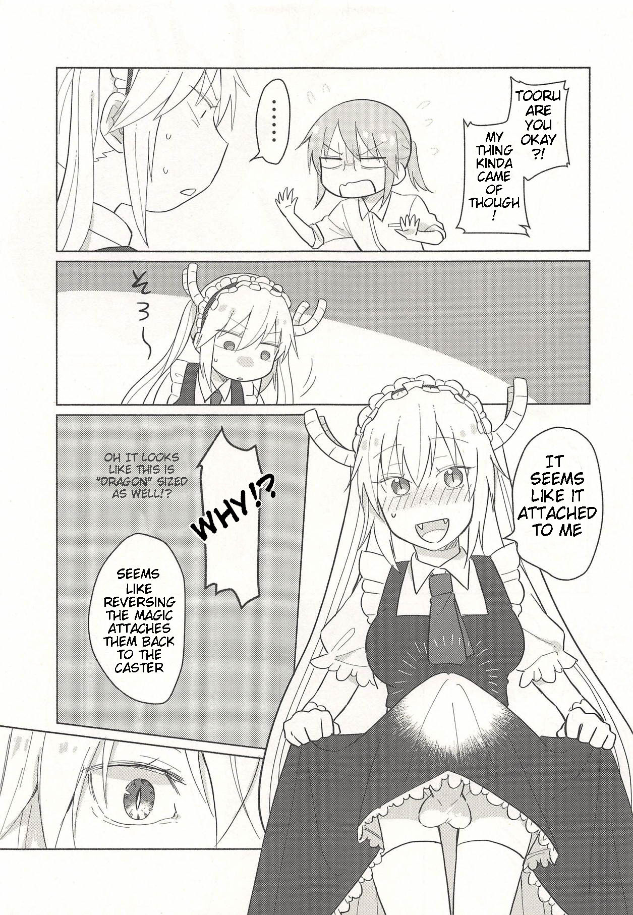 (CT32) [Usabarashi (Usako)] Tohru-san mo Haemashita (Kobayashi-san-chi no Maid Dragon) [English] page 5 full