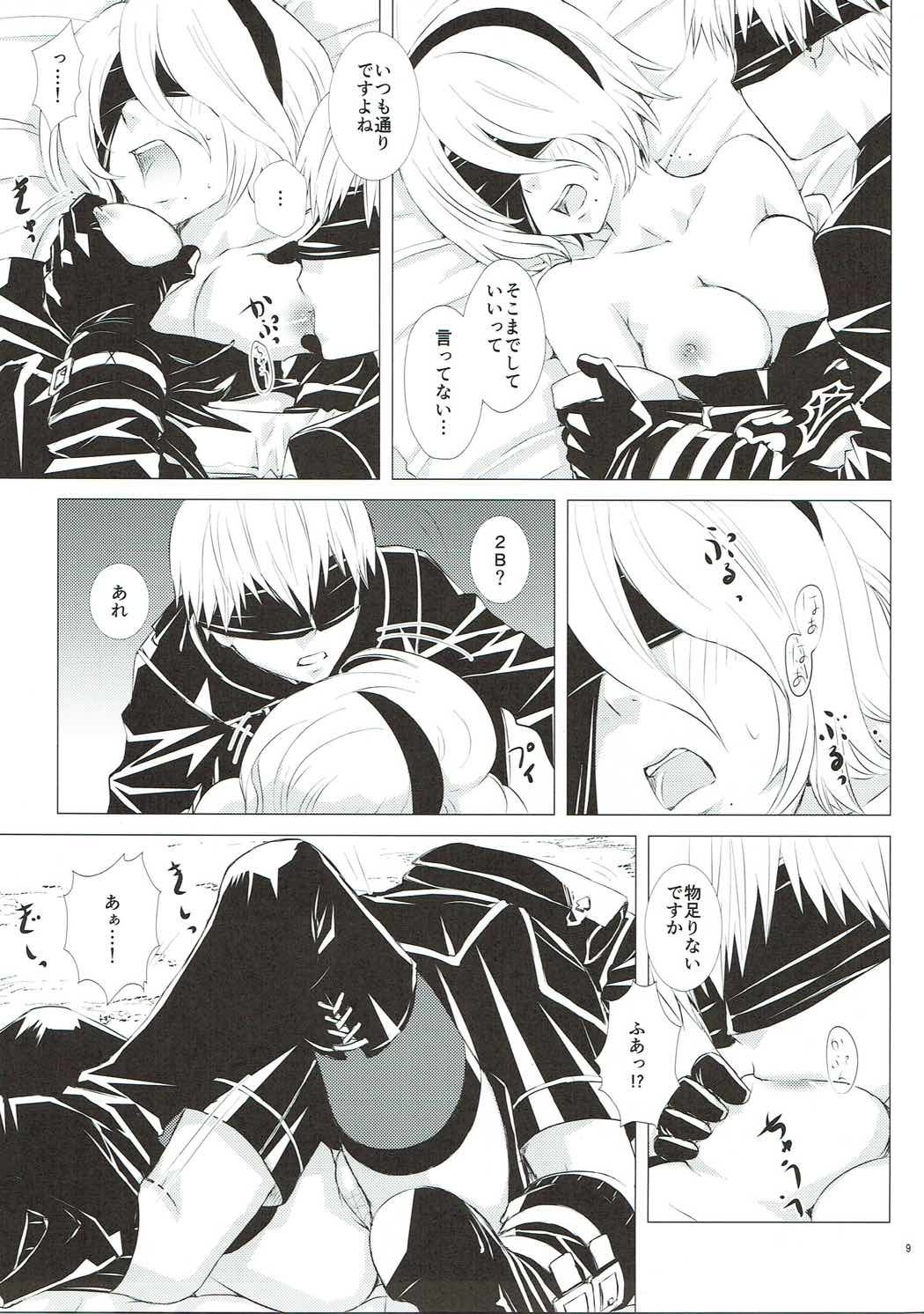 (TWINKLE MIRAGE 6) [Usagizadou (Enu)] Hiyokunotori (NieR: Automata) page 8 full