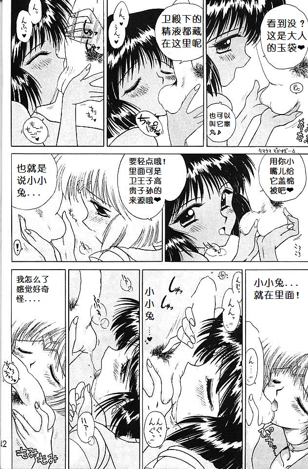 (C51) [BLACK DOG (Kuroinu Juu)] SUBMISSION SATURN (Bishoujo Senshi Sailor Moon) [Chinese] page 40 full