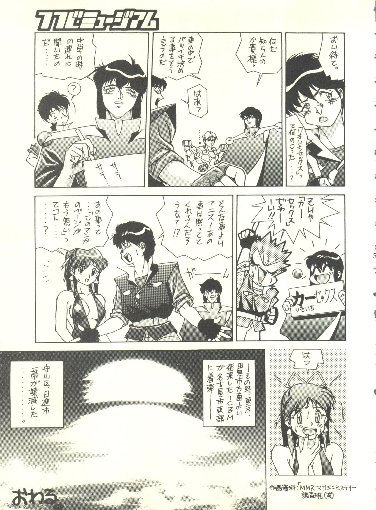 (C54) [Monkey Reppuutai F (Doudantsutsuji)] Doudantsutsuji Shoki Sakuhinshuu Tsutsuji Museum (Various) page 55 full