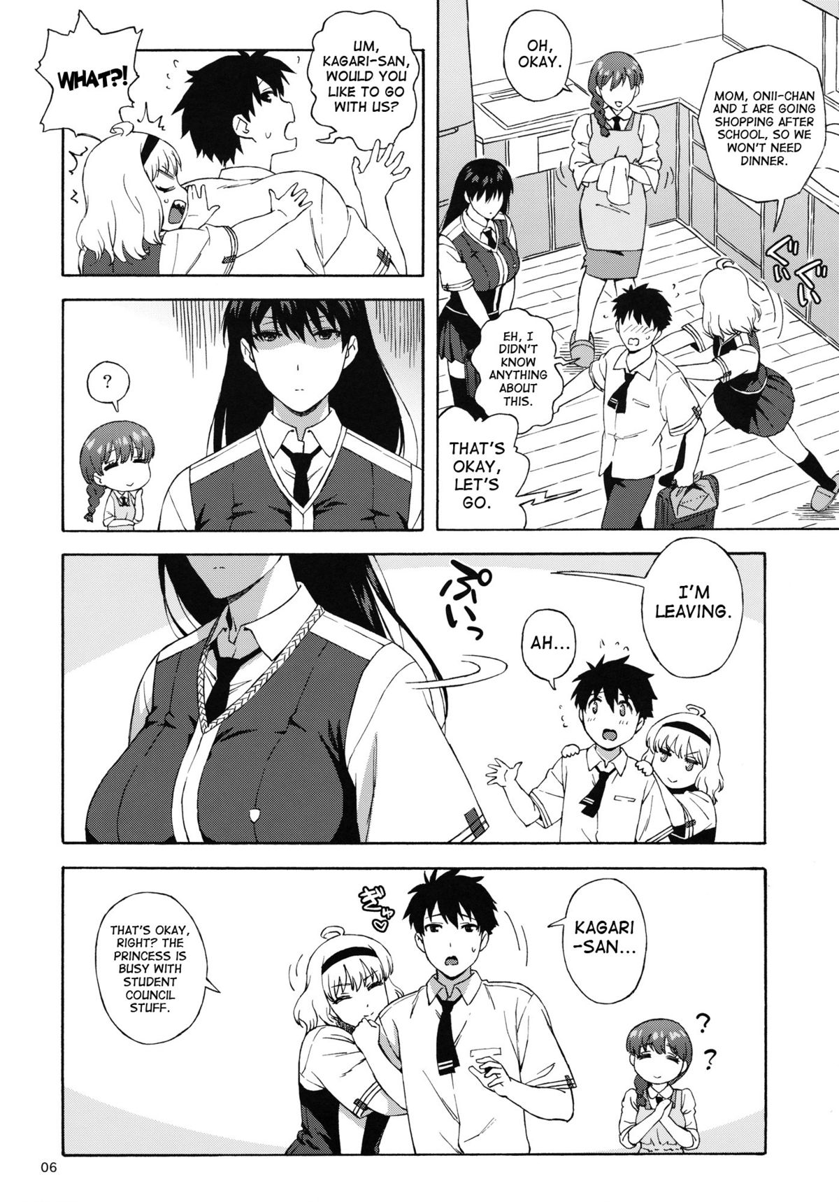 (C84) [666protect (Jingrock)] Doushichattano? Kagari-san | What Did I Do, Kagari-san? (Witch Craft Works) [English] {doujin-moe.us} page 5 full