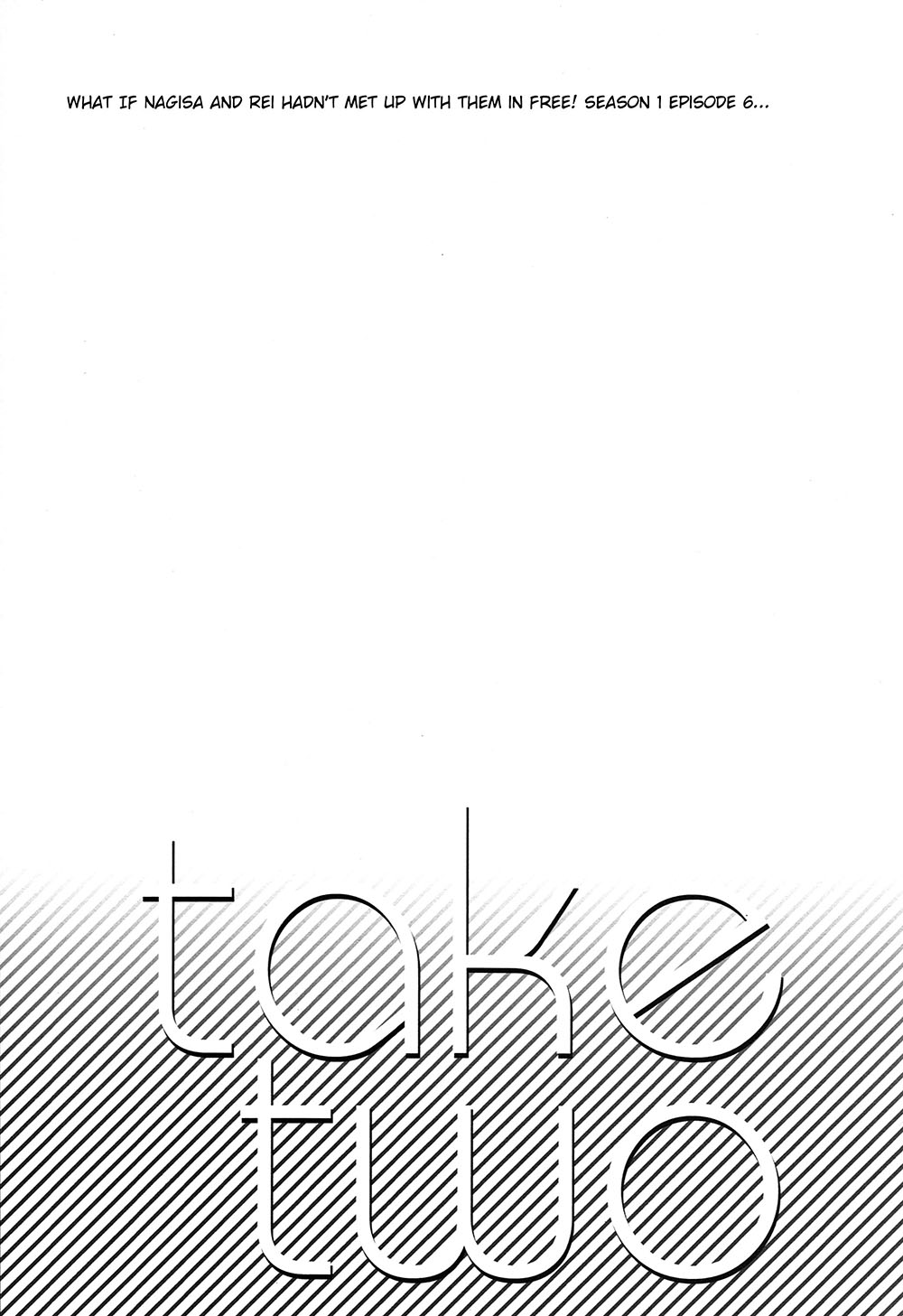 (C86) [Shuukyuu Itsukasei (Touya Tsuduru)] take two (Free!) [English] [Moy Moe Scans] page 2 full