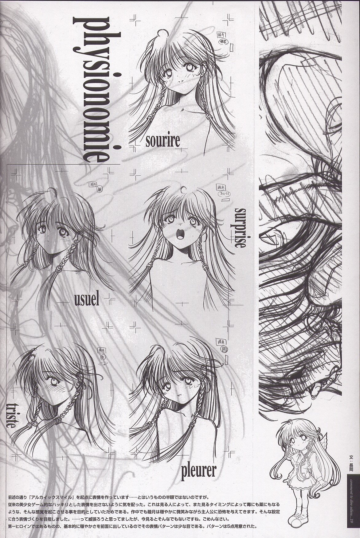 (C63) [CRAFTWORK side.c (Nagaoka Kenzou, Ishino Michiho)] Sayonara wo Oshiete Settei Shiryou & Genga shuu page 24 full