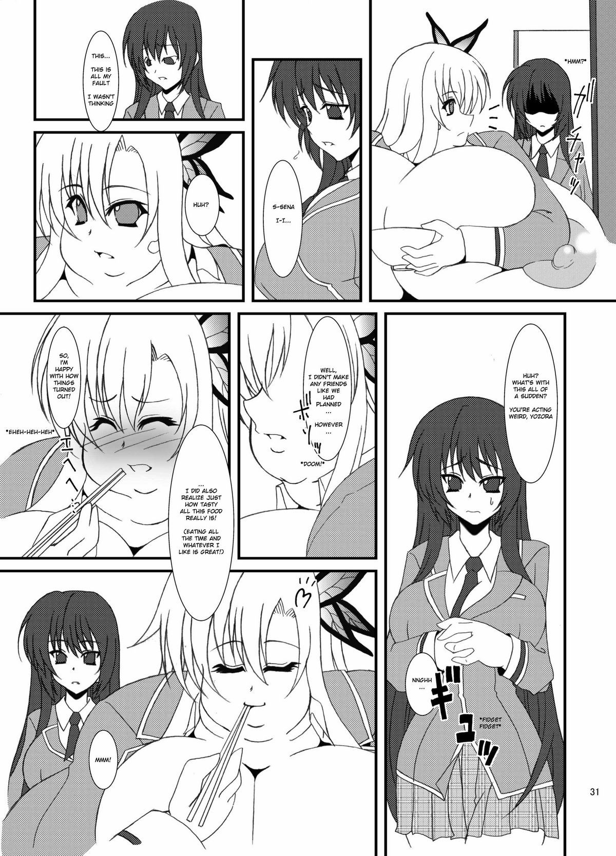 [elflite (Agata Akira)] Zannen Shiyou (Boku wa Tomodachi ga Sukunai) [English] {Anon-kun} [Digital] page 32 full