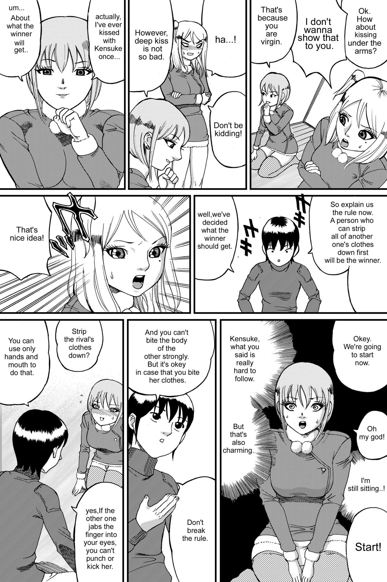 Fuwapoyo crimson/catfight comic (English version) page 7 full