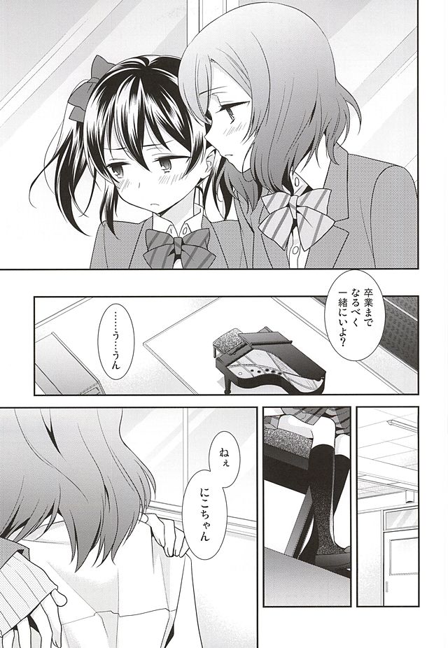 (Anata to Love Live! 5) [Sweet Pea (Ooshima Tomo)] Uchuu No.1 Idol Nico-nii ga Choro Sugi Maki-chan ni Okoru no wa Atarimae desu. (Love Live!) page 10 full