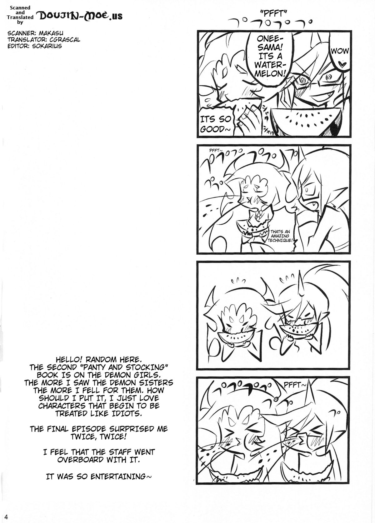 (SC50) [Ningen Modoki (Random)] Acme High Class Commander (Panty & Stocking with Garterbelt) [English] page 3 full