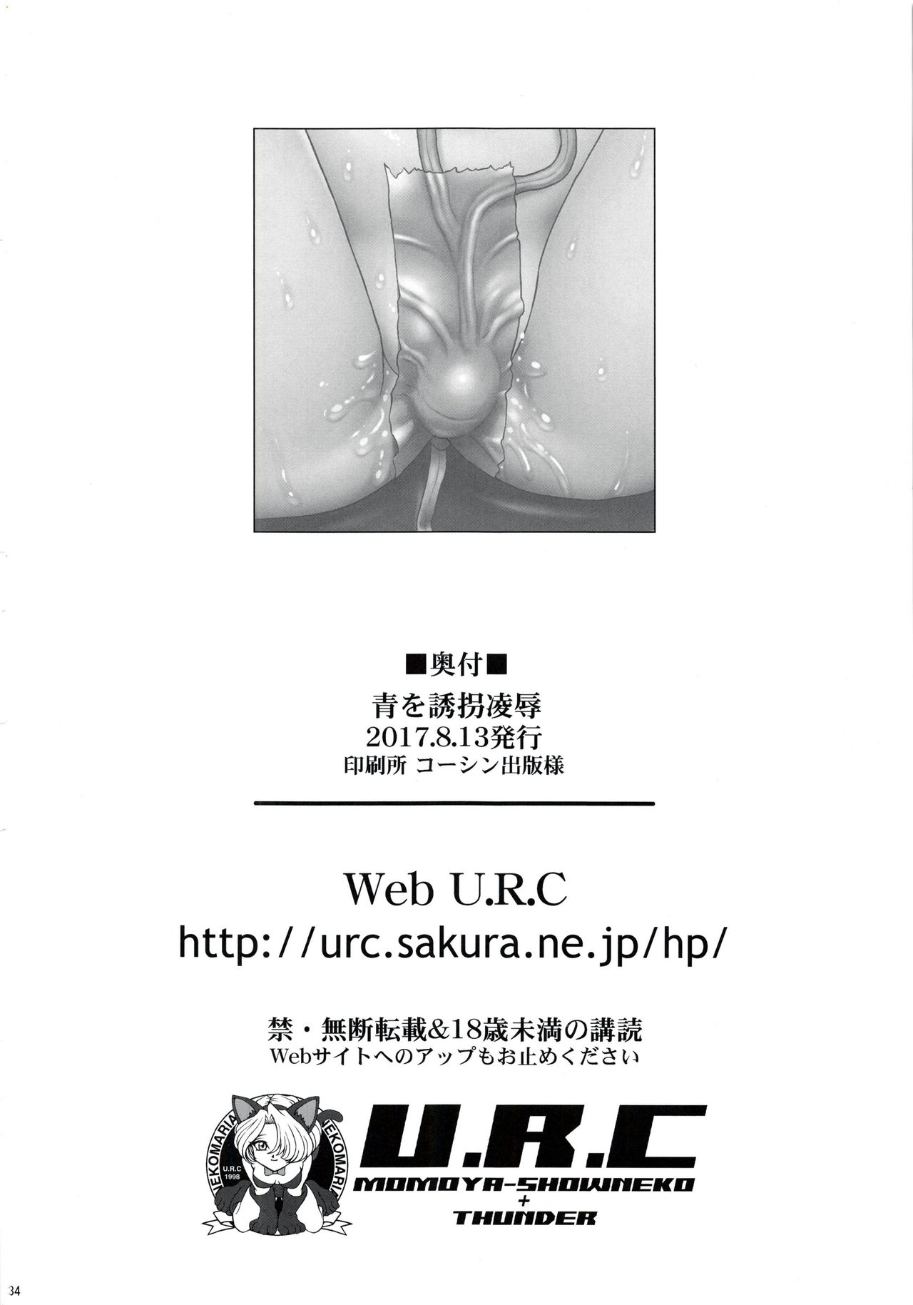 (C92) [U.R.C (Momoya Show-Neko)] AO o Yuukai Ryoujoku (Kirakira PreCure a la Mode) [English] page 33 full