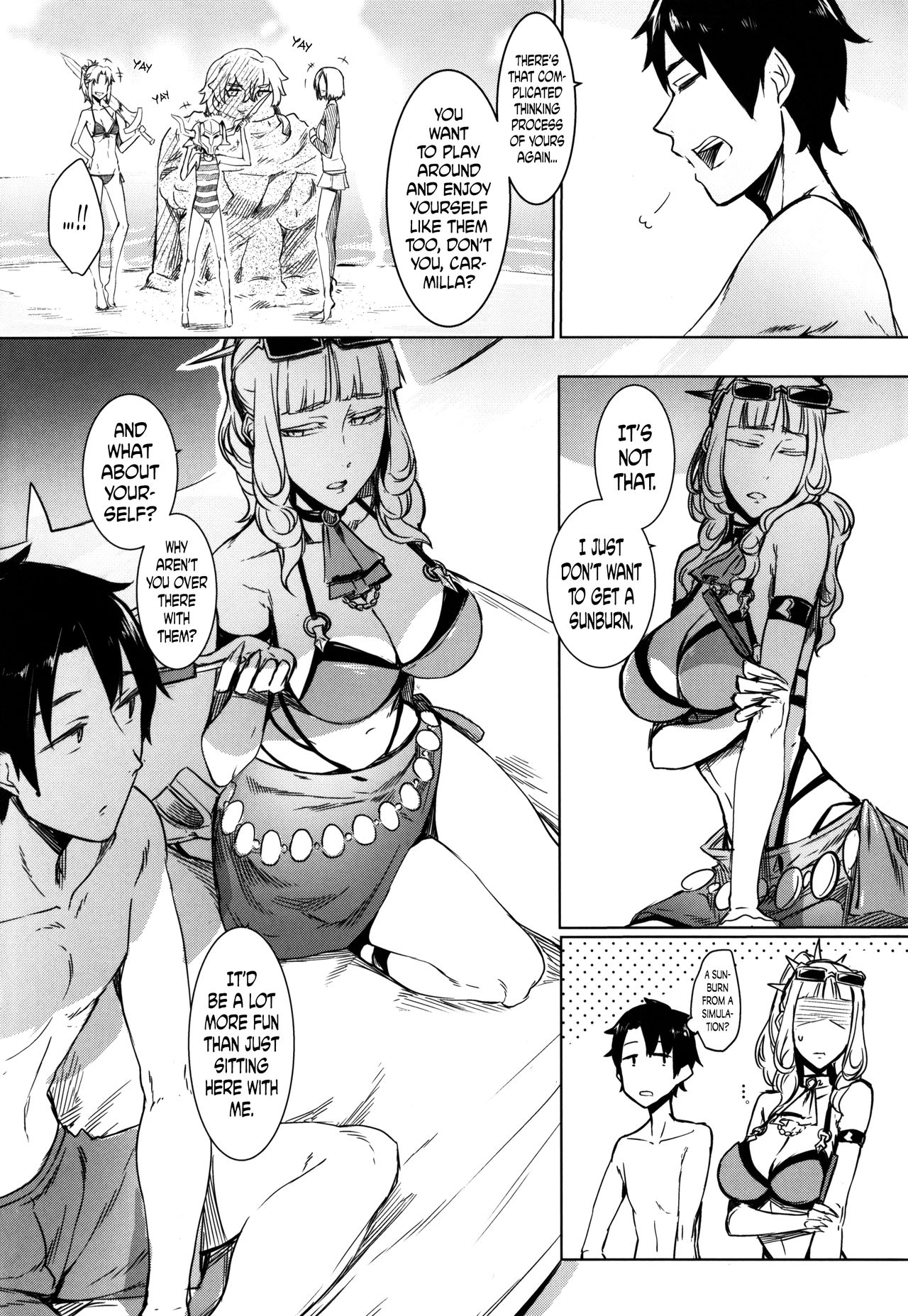 (C92) [Nanbou Hitogakushiki (Nakamura Regura)] Lust Vampire (Fate/Grand Order) [English] =The Lost Light= page 6 full