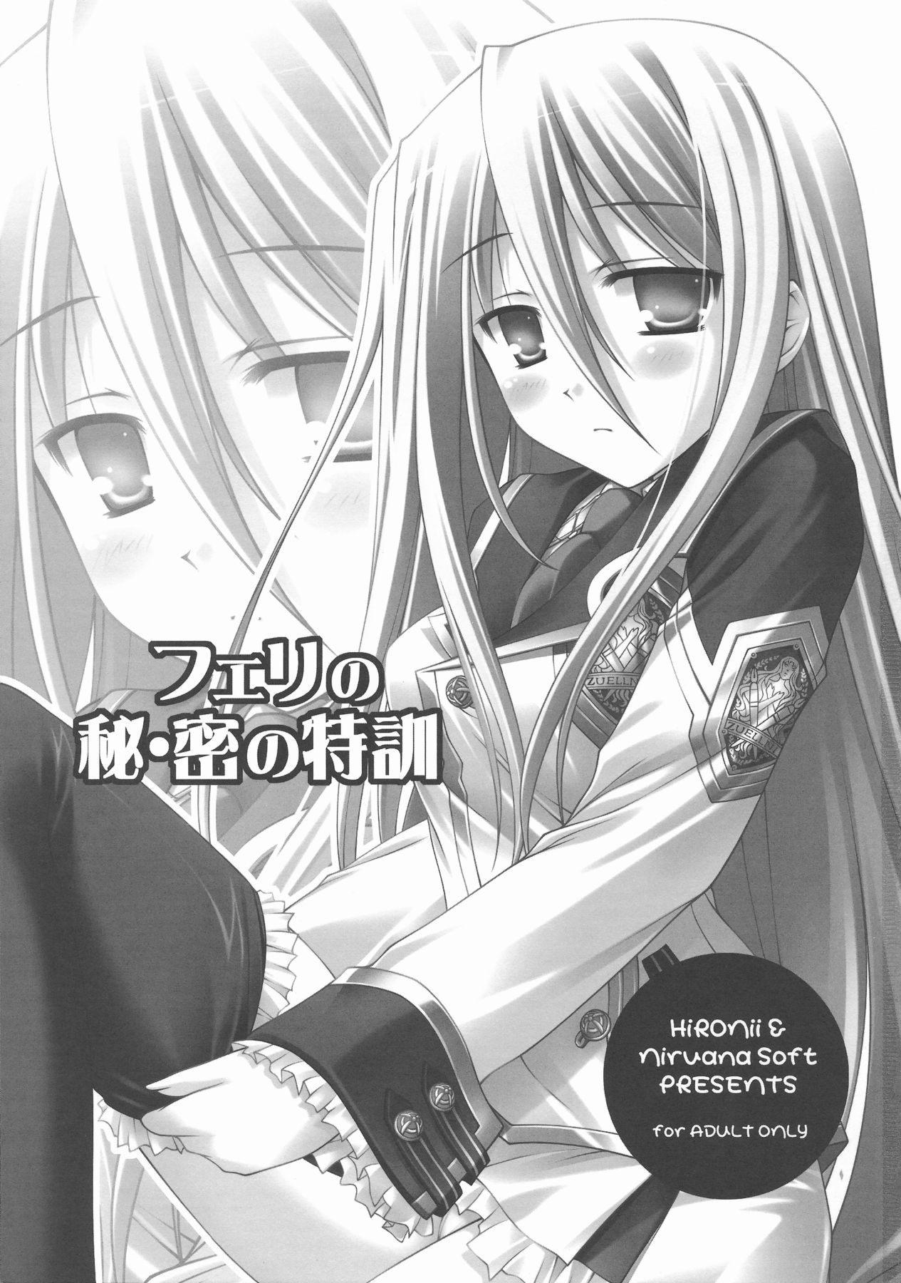 (COMIC1☆3) [Nirvana Soft (HIRONII)] Felli no Hi-Mitsu Tokkun (Chrome Shelled Regios) page 3 full