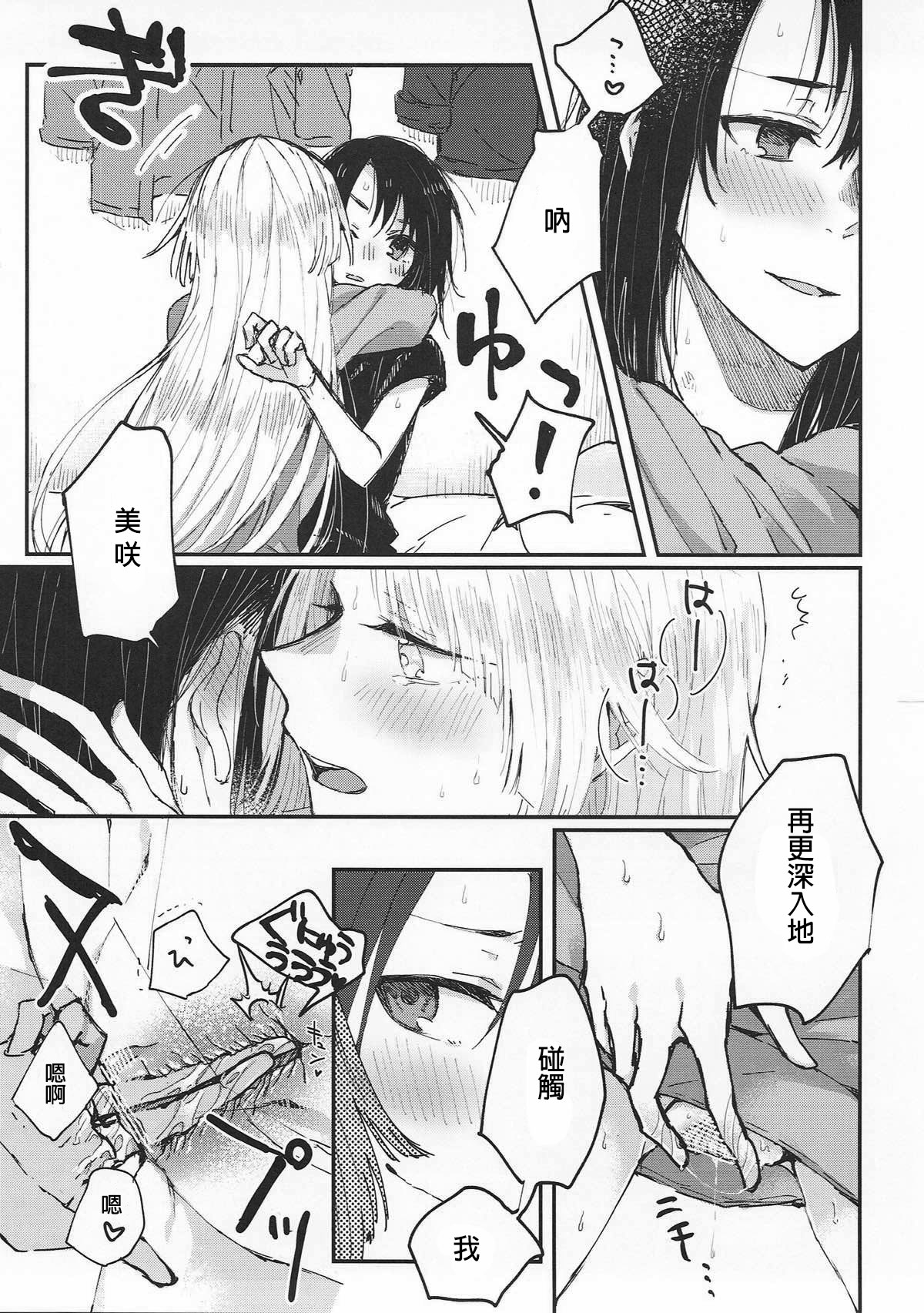 (BanG Dreamer's Party! 3rd STAGE) [Kagero (Tadano Kagekichi)] Heya de Kimi, Kakushinhan (BanG Dream!) [Chinese] [沒有漢化] page 15 full