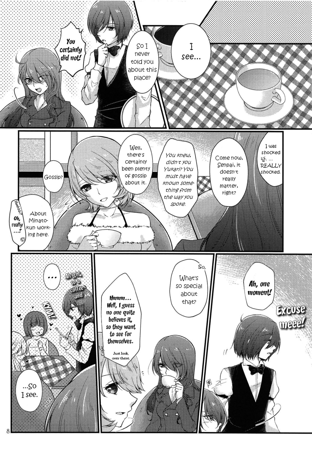 (C94) [Sanyongo (Roku)] Chagall e Youkoso. | Welcome to Chagall! (Persona 3) [English] [EHCOVE] page 7 full