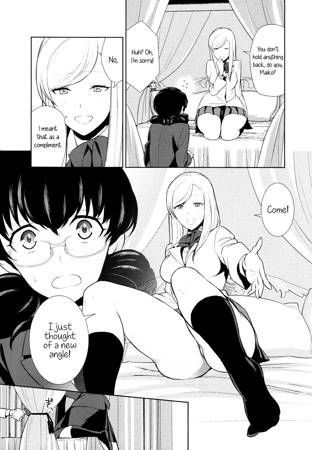 [Comaku] Watashi no Shumi tte Hen desu ka? | Is My Hobby Weird? Ch. 4 (L -Ladies & Girls Love- 07) [English] [Yuri-ism] page 15 full