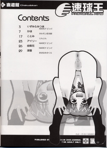 (C64) [Chokudoukan (Various)] Sokkyuuou 8 (He Is My Master) - page 3