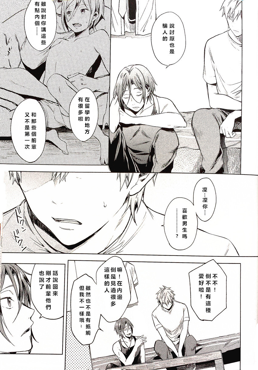 [American ☆ Rock (Kotarou)] Tomodachi (Free!) [Chinese] page 20 full