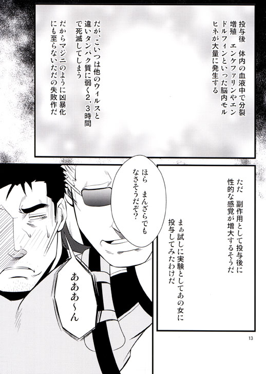 (C76) [Rycanthropy (Mizuki Gai)] Gun and Despair (Resident Evil) page 13 full