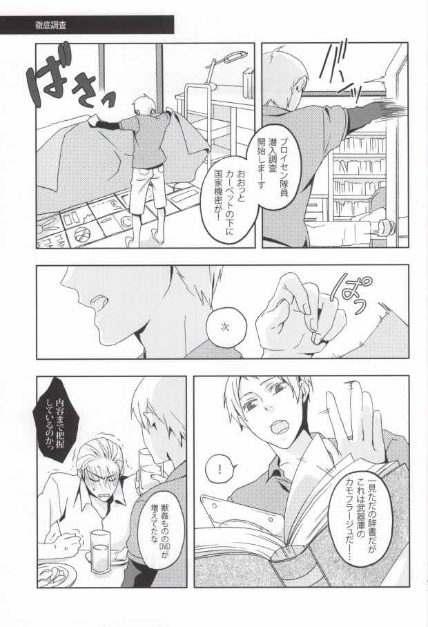 (C78) [STEEL (sabo)] Slash March (Hetalia: Axis Powers) page 10 full