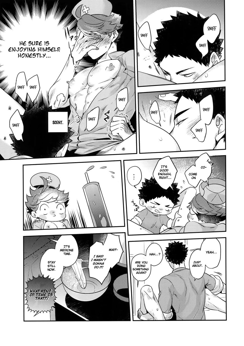 (SUPER RTS!! 2018) [Rototika (Kamishi Yue)] Iwaoi! Iwa-chan no Etchi! (Haikyuu!!) [English] [mayonyaka] page 13 full