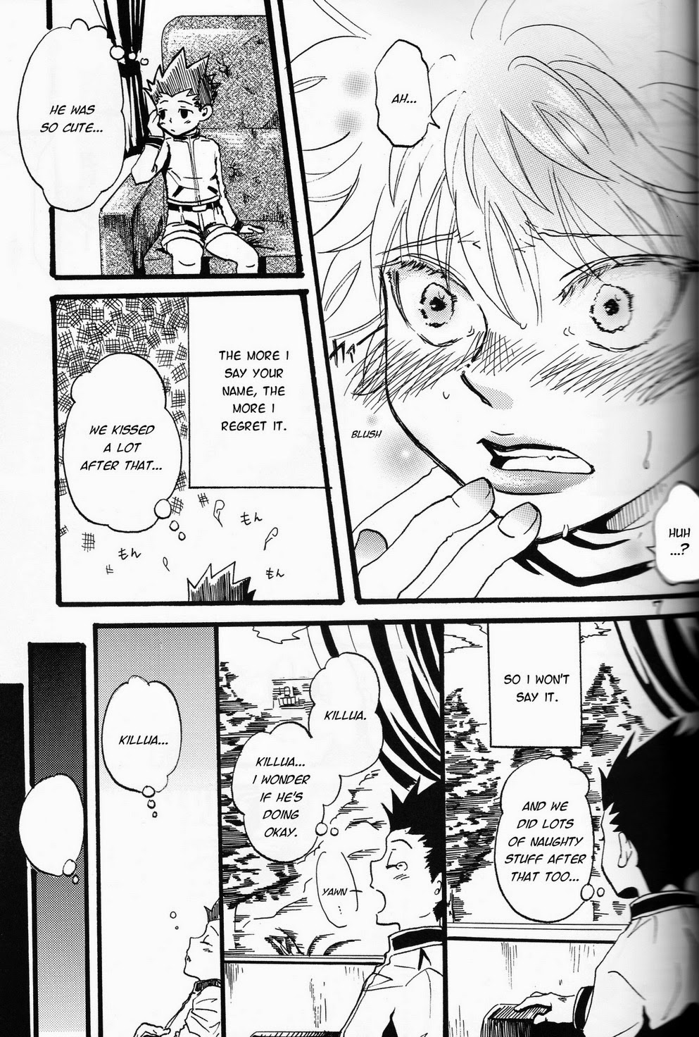 (SPARK9) [Amanojaku. (Sakichi)] Kimi, Omoi | Thinking of You (Hunter x Hunter) [English] [HXH-Doujinshilivejournal] page 7 full