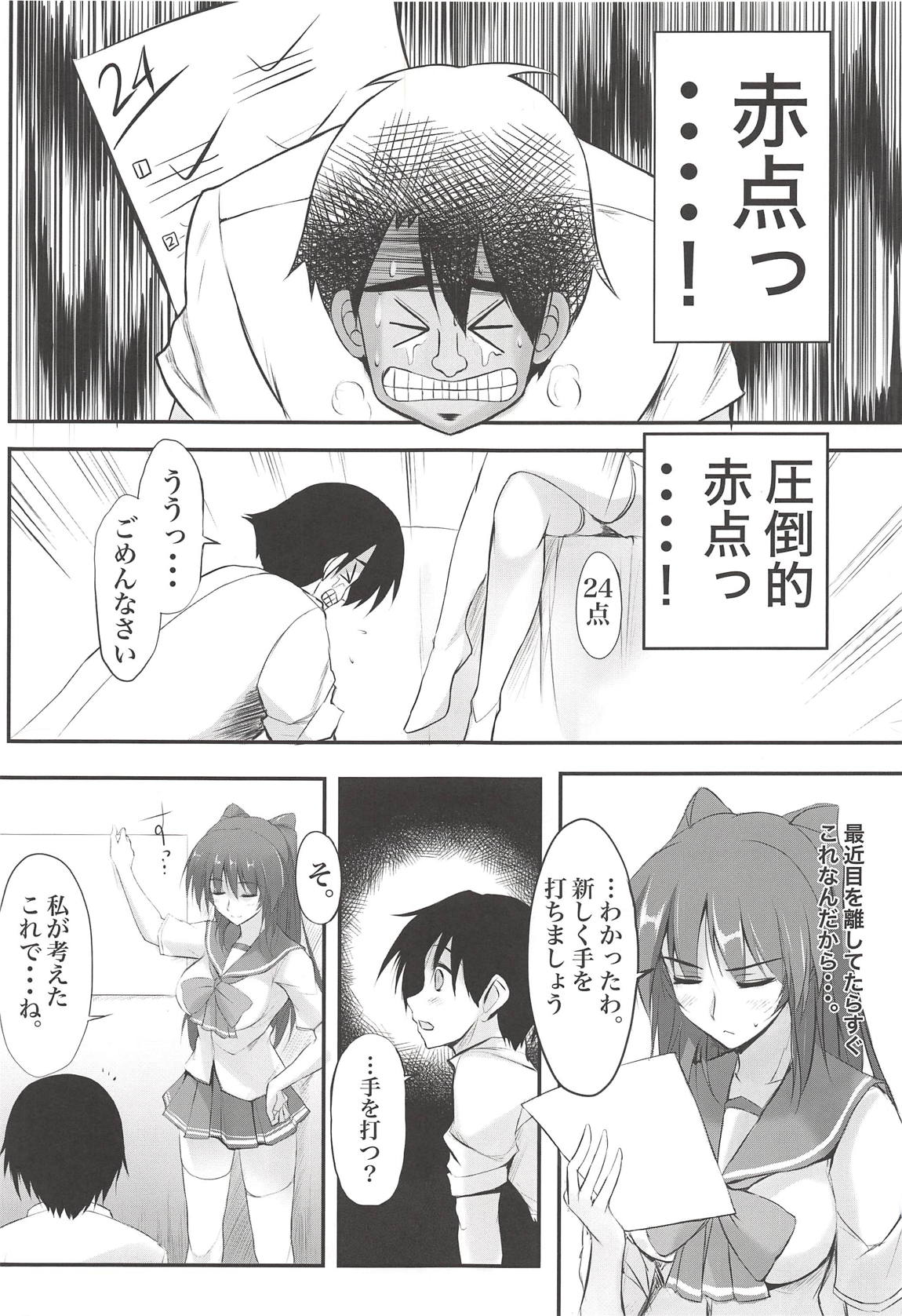 (C90) [TKSpower (Zekkyo)] Akaten Sensei Inran Semi (ToHeart2) page 2 full