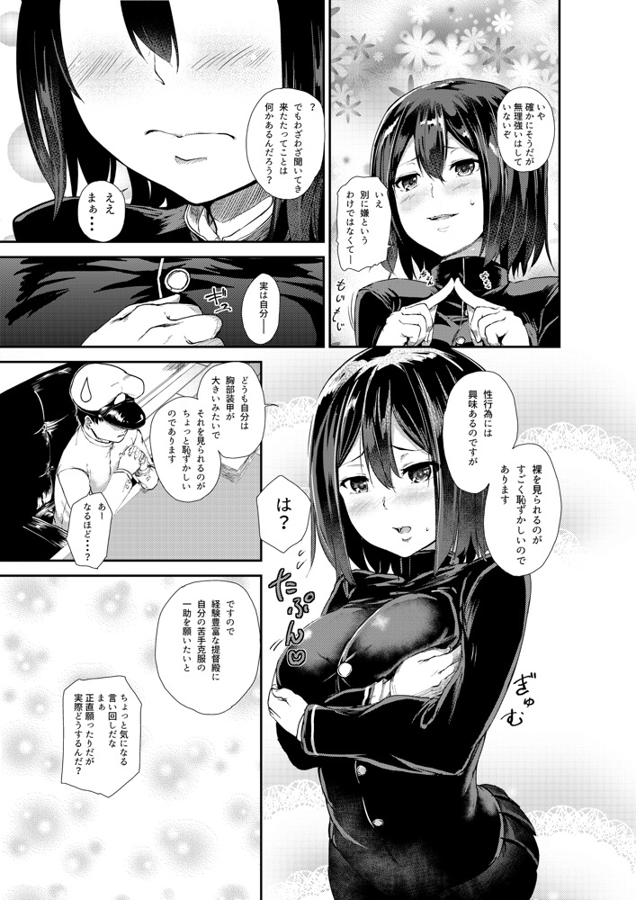 [S.D.Works (Kaitenfude)] Minaide Kudasai Teitoku-dono (Kantai Collection -KanColle-) [Digital] page 4 full