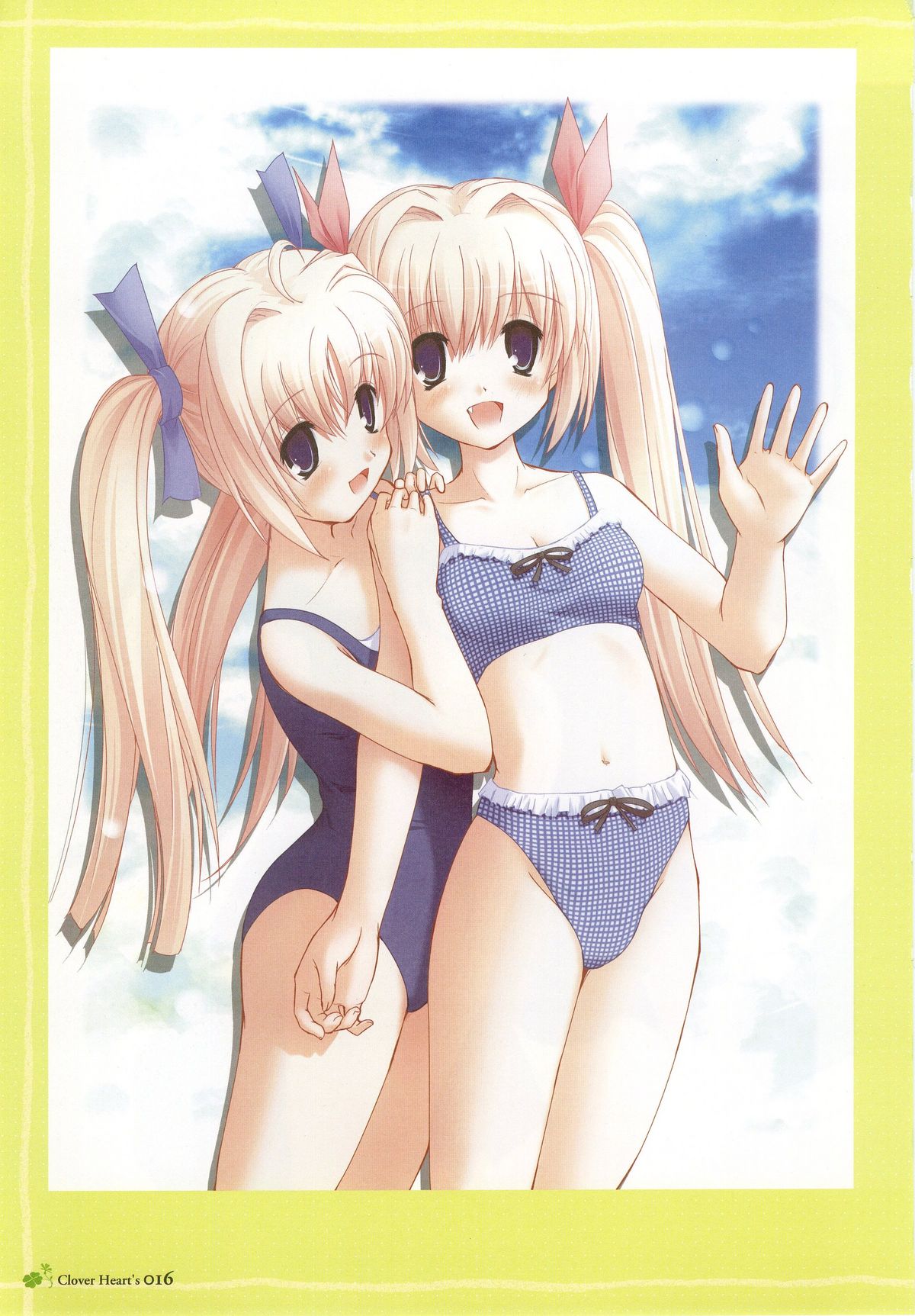 Clover Heart's Visual Fan Book page 22 full